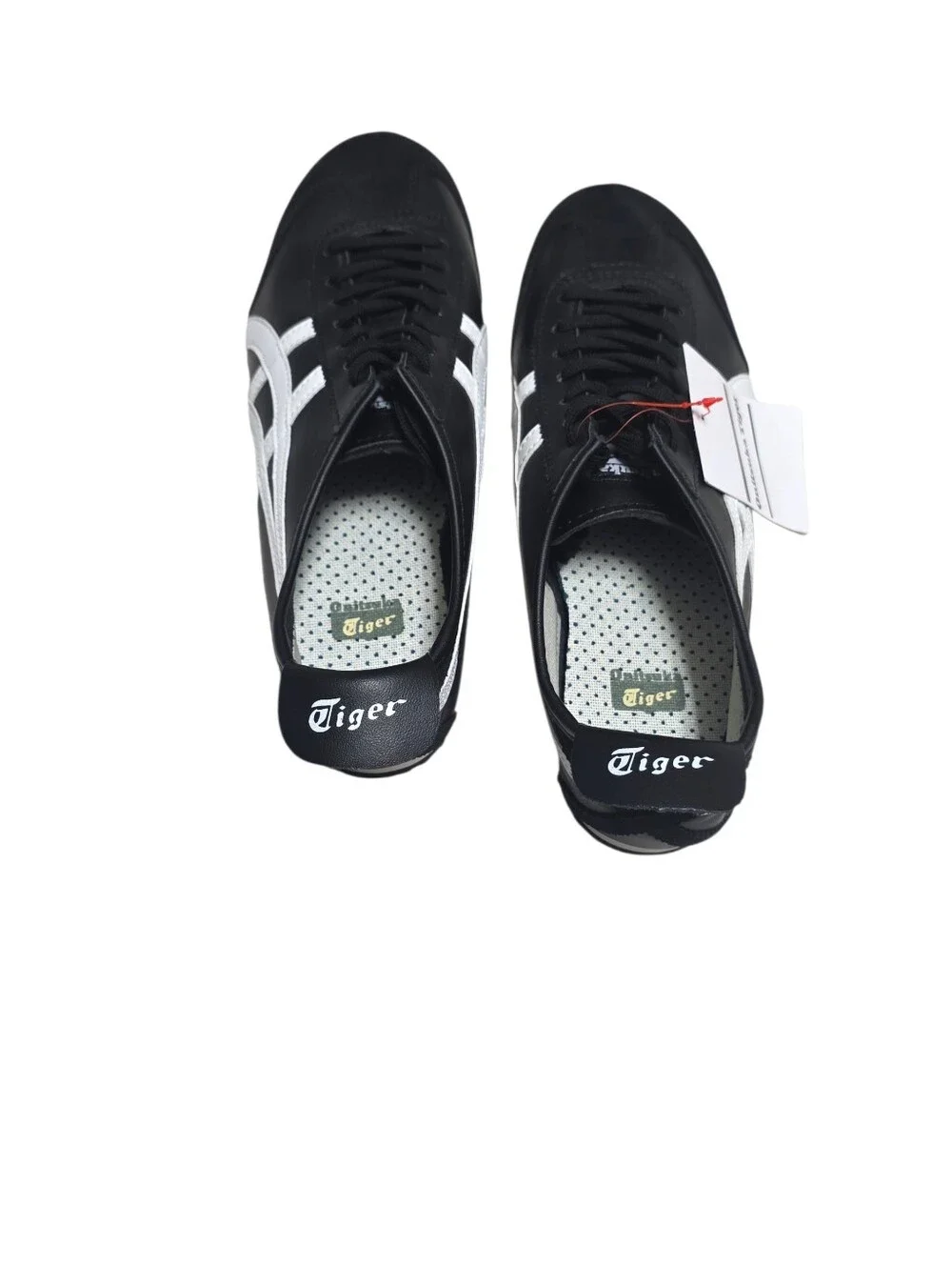 Onitsuka Tiger by Asics Black with White Stripes Low-Profile Sneaker